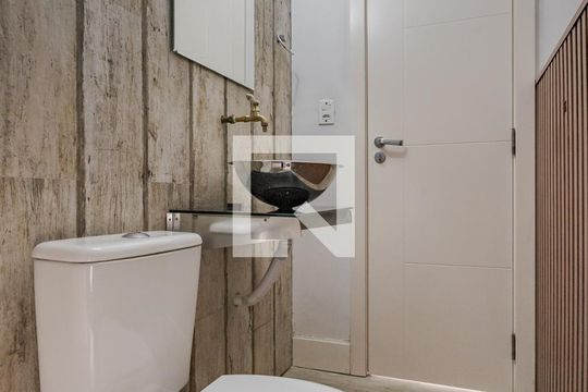Lavabo de casa de condomínio à venda com 3 quartos, 138m² em Passo das Pedras, Porto Alegre