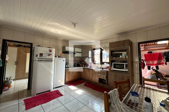 Cozinha de casa à venda com 3 quartos, 92m² em Vicentina, São Leopoldo