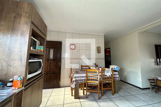 Cozinha de casa à venda com 3 quartos, 92m² em Vicentina, São Leopoldo