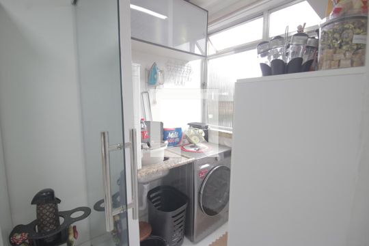 Área de Serviço de apartamento à venda com 2 quartos, 76m² em Nossa Senhora das Gracas, Canoas