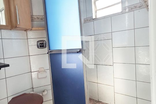 Banheiro da Suíte de casa para alugar com 2 quartos, 90m² em Boa Vista, Novo Hamburgo