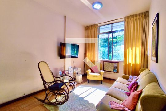Sala de apartamento à venda com 4 quartos, 107m² em Copacabana, Rio de Janeiro