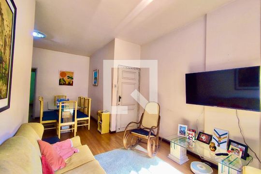 Sala de apartamento à venda com 4 quartos, 107m² em Copacabana, Rio de Janeiro