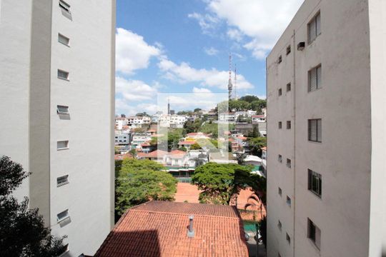Vista do Quarto de apartamento para alugar com 1 quarto, 43m² em Perdizes, São Paulo