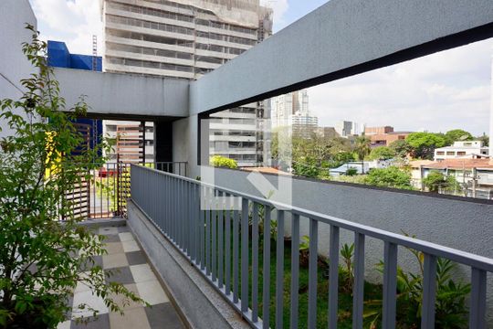Área comum de kitnet/studio à venda com 1 quarto, 20m² em Santo Amaro, São Paulo