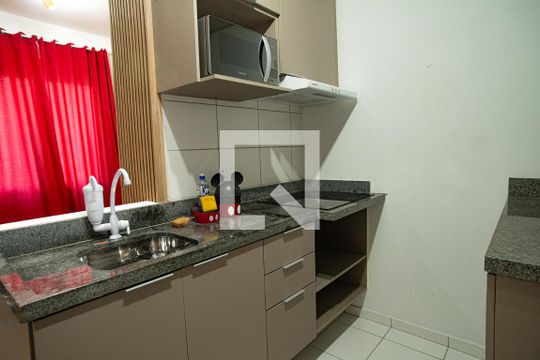 Cozinha de kitnet/studio à venda com 1 quarto, 26m² em Bela Vista, São Paulo