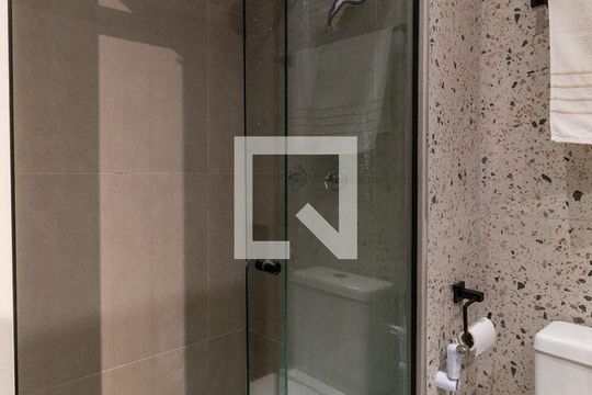 Banheiro da Suíte de apartamento para alugar com 1 quarto, 80m² em Perdizes, São Paulo