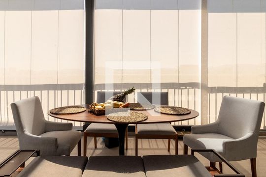 Sala de Jantar de apartamento para alugar com 1 quarto, 80m² em Perdizes, São Paulo