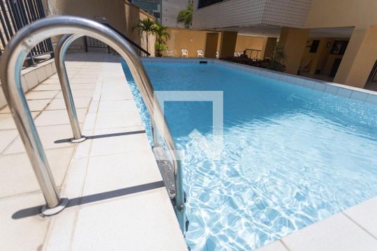 Área comum - Piscina de apartamento para alugar com 1 quarto, 40m² em Botafogo, Rio de Janeiro