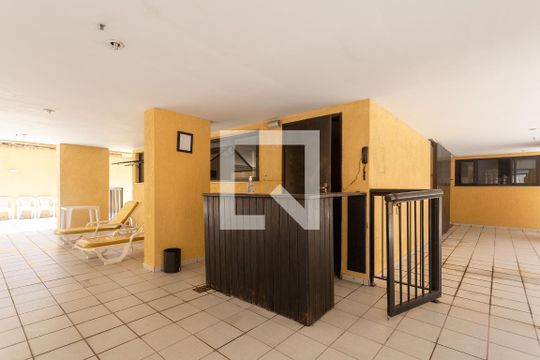 Área comum  de apartamento para alugar com 1 quarto, 40m² em Botafogo, Rio de Janeiro