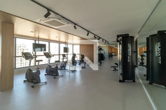 Área comum - Academia de apartamento à venda com 1 quarto, 51m² em Perdizes, São Paulo