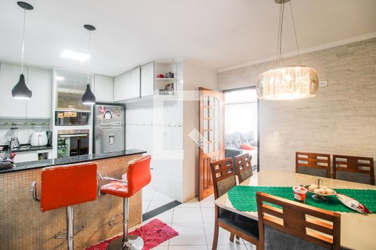 Cozinha de casa para alugar com 3 quartos, 90m² em Cidade Patriarca, São Paulo