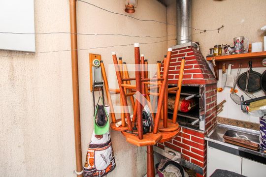 Churrasqueira de casa para alugar com 3 quartos, 90m² em Cidade Patriarca, São Paulo