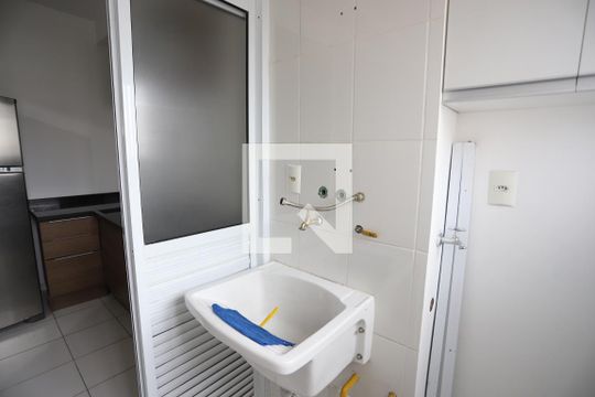 Área de Serviço de apartamento para alugar com 2 quartos, 52m² em Parque Suzano, Suzano