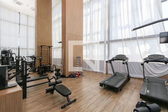 Academia de apartamento para alugar com 1 quarto, 41m² em Jardim das Acacias, São Paulo
