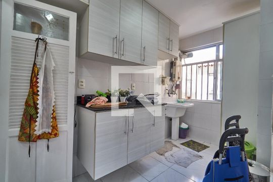 Área de Serviço de apartamento à venda com 3 quartos, 77m² em Vila Isabel, Rio de Janeiro