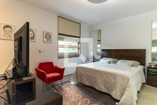 Suíte de apartamento à venda com 3 quartos, 164m² em Higienópolis, São Paulo
