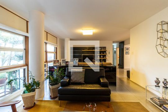 Sala de apartamento à venda com 3 quartos, 164m² em Higienópolis, São Paulo