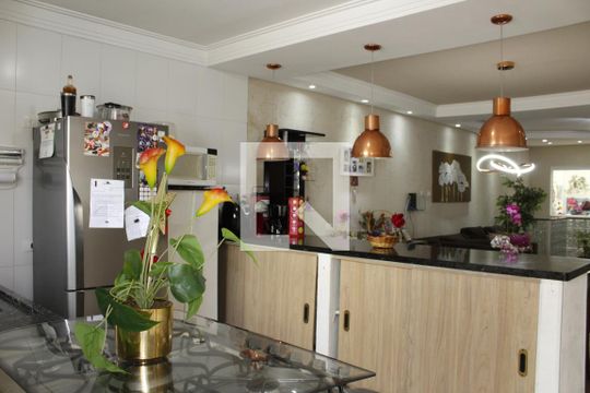 Cozinha de casa à venda com 3 quartos, 340m² em Santa Paula, São Caetano do Sul