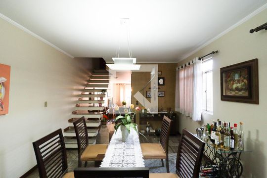Sala de Jantar de casa à venda com 3 quartos, 196m² em Parque Sao Domingos, São Paulo