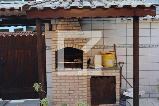 Área comum - Churrasqueira de casa para alugar com 2 quartos, 119m² em Porto Novo, São Gonçalo