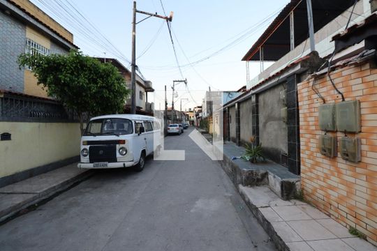 Vista da Rua de casa para alugar com 2 quartos, 119m² em Porto Novo, São Gonçalo