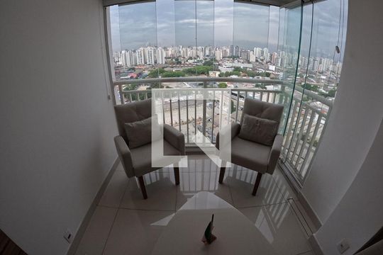 Varanda  de apartamento para alugar com 2 quartos, 51m² em Água Branca, São Paulo