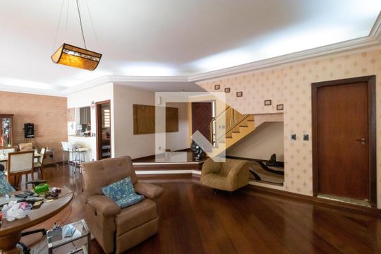Sala de casa de condomínio à venda com 4 quartos, 310m² em Chácara Belvedere, Campinas