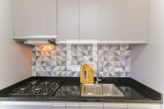 Cozinha de apartamento à venda com 2 quartos, 68m² em Centro, Taboão da Serra