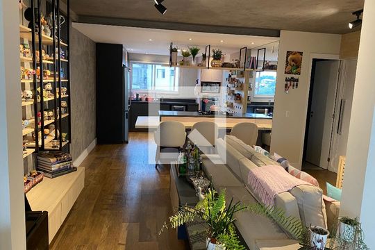 Sala de apartamento para alugar com 1 quarto, 88m² em Vila Guarani, São Paulo