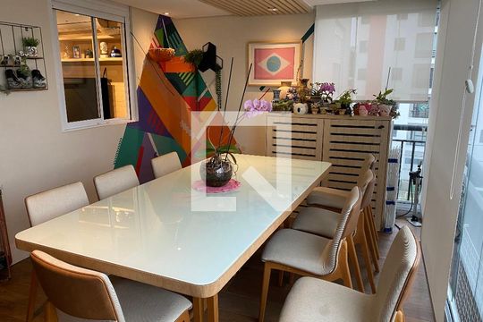 Área gourmet de apartamento para alugar com 1 quarto, 88m² em Vila Guarani, São Paulo