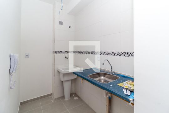 Cozinha de apartamento para alugar com 2 quartos, 42m² em Vila Matilde, São Paulo