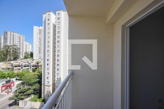 Varanda de apartamento à venda com 2 quartos, 57m² em Vila Andrade, São Paulo