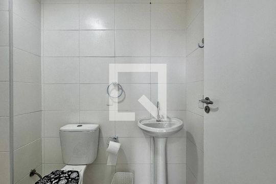 Banheiro Suíte de apartamento à venda com 1 quarto, 29m² em Jardim Mirante, São Paulo