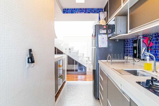 Cozinha de apartamento à venda com 4 quartos, 176m² em Cidade São Francisco, São Paulo