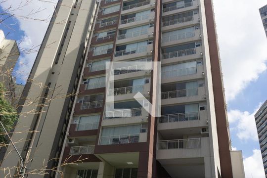 Fachada de apartamento para alugar com 1 quarto, 30m² em Bela Vista, São Paulo