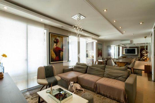 Sala de apartamento à venda com 3 quartos, 127m² em Centro, Guarulhos