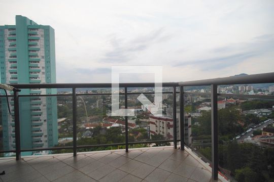 Varanda da Suíte de apartamento à venda com 4 quartos, 315m² em Centro, Novo Hamburgo