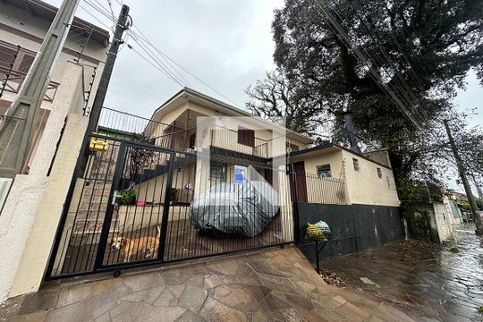 Fachada de casa de condomínio à venda com 3 quartos, 240m² em Santa Teresa, São Leopoldo
