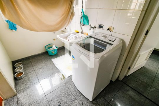 Área de Serviço de apartamento à venda com 3 quartos, 160m² em Vila Andrade, São Paulo