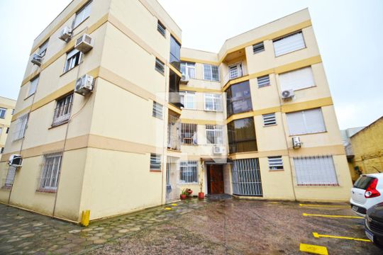 Fachada de apartamento para alugar com 1 quarto, 53m² em Santa Tereza, Porto Alegre