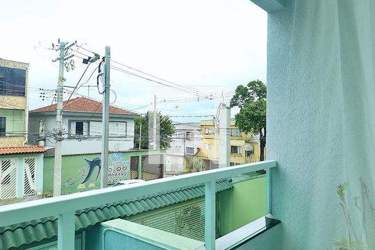Sala - Sacada de casa à venda com 3 quartos, 238m² em Vila Metalurgica, Santo André
