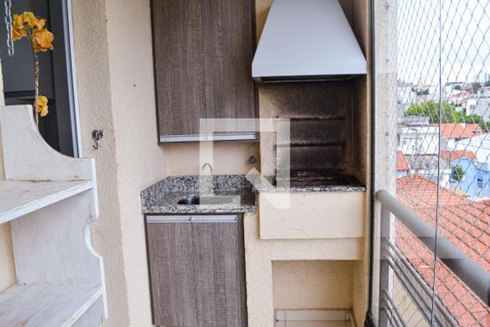Varanda da Sala de apartamento para alugar com 2 quartos, 102m² em Cerâmica, São Caetano do Sul