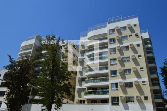 Fachada do bloco de apartamento à venda com 4 quartos, 236m² em Freguesia (jacarepaguá), Rio de Janeiro