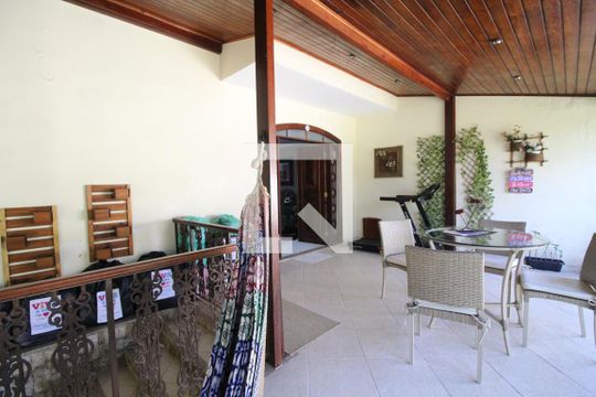 Varanda  de casa de condomínio à venda com 3 quartos, 340m² em Anil, Rio de Janeiro