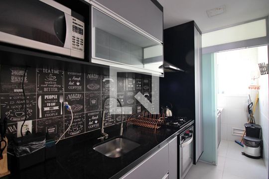 Cozinha de apartamento para alugar com 3 quartos, 84m² em Independência, São Bernardo do Campo