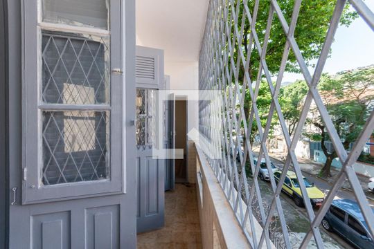 Varanda da Sala de apartamento para alugar com 3 quartos, 98m² em Grajaú, Rio de Janeiro
