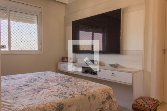 Suíte 1 de apartamento à venda com 3 quartos, 107m² em Vila Lusitânia, São Bernardo do Campo