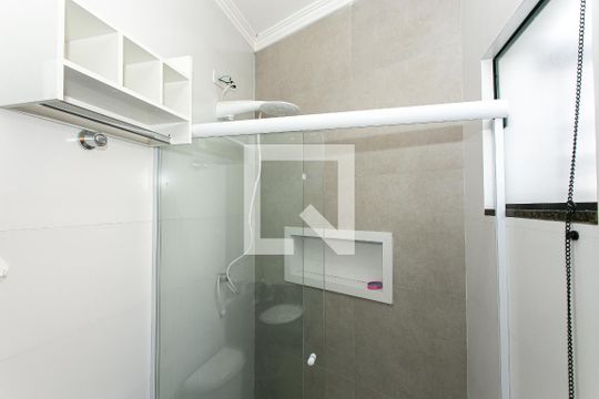 Banheiro da Suíte de casa à venda com 3 quartos, 150m² em Vila Antonina, São Paulo
