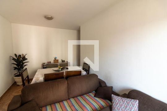 Sala de apartamento à venda com 2 quartos, 60m² em Jardim Monte Alegre, Taboão da Serra